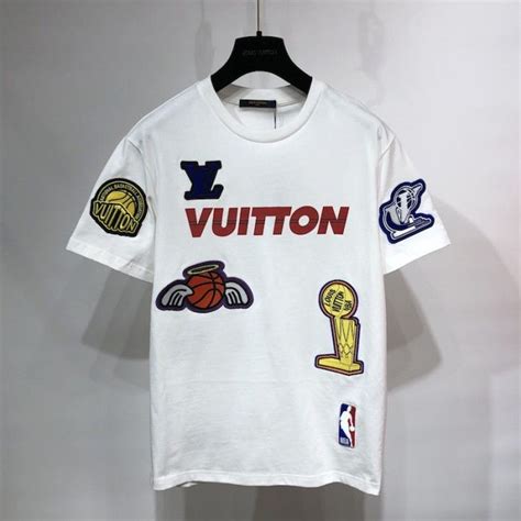 lv x nba t-shirt|louis vuitton short sleeve shirts.